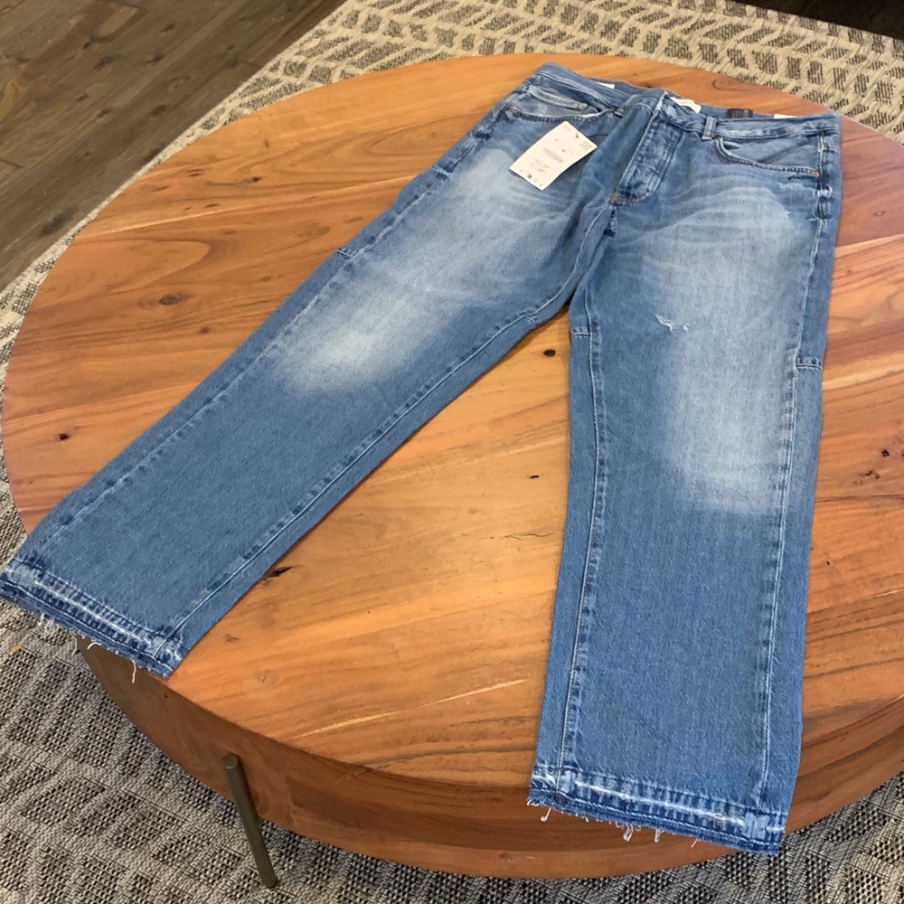 ✅ New Crispy Zara Mens Jeans size 32